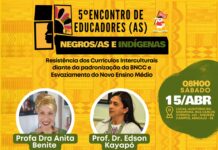 SINTESE realiza V Encontro de Educadoras(es) Negras(os) e Indígenas