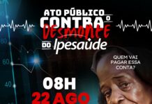 22/Ago: Protesto em defesa do Ipesaúde será na porta da ALESE