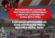 Professoras e professores de Canindé de São Francisco retomam aulas, após greve, nesta segunda, dia 30