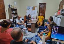 SINTESE discute com administração de Umbaúba atualização do piso