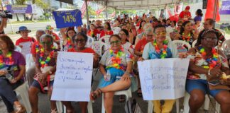 No dia dos aposentados, ato em Sergipe cobra devolução do confisco 14% e revogação do desconto do IPESAÚDE