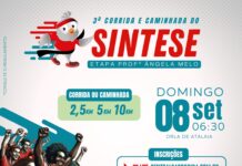 Inscrições para a 3º Corrida do SINTESE – Etapa Professora Ângela Melo estão abertas