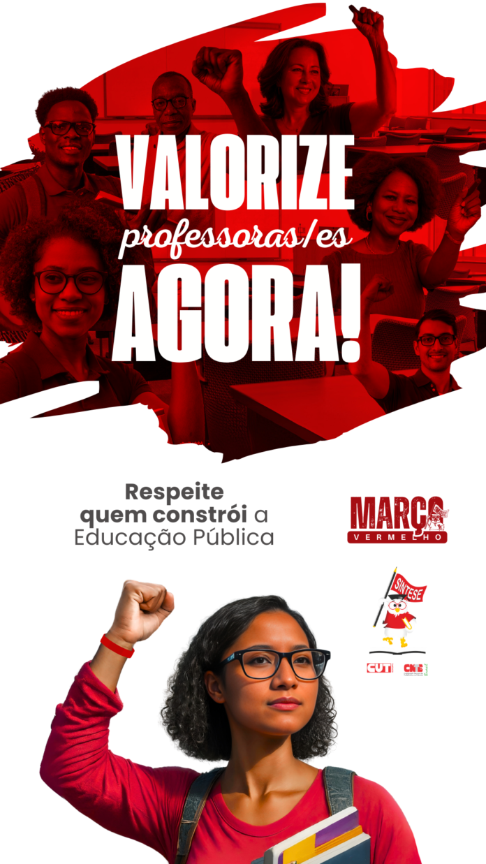 Fundo de tela para celular - MARÇO VERMELHO