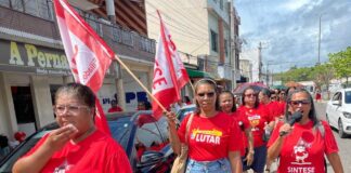 Carmópolis: primeiro dia de paralisação começou com ato na porta da prefeitura