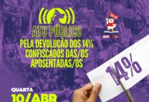 Professoras e professores aposentados vão fazer ato em frente à Alese para cobrar devolução do confisco de 14% de suas aposentadorias