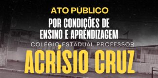 “Saunas” de aula: Estudantes e professores do Colégio Estadual Prof. Acrísio Cruz vão interromper aulas, nesta terça, por conta de calor excessivo