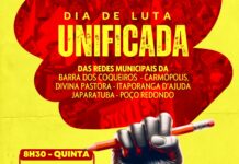 Professoras e professores de 6 municípios sergipanos farão ato em frente ao TCE e ao MPE nesta quinta-feira