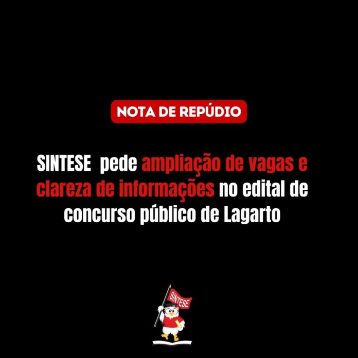 2024 07 05 lagarto repúdio
