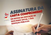 Eleições 2024: candidatos de Pirambu assinam carta compromisso com o magistério