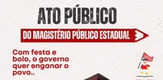 Paralisação de três dias do magistério estadual começa no Dia do Professor