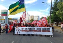 TBT do SINTESE: Marcha em Defesa da Educação, por Valorização e Respeito a Professoras e Professores da Rede Estadual de Ensino