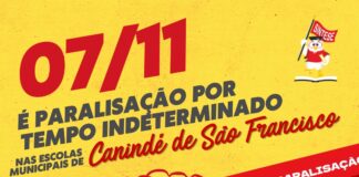 Canindé: magistério paralisado por tempo indeterminado