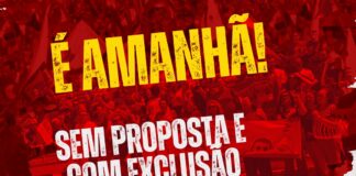 A luta continua: professoras e professores da Rede Estadual de Ensino param suas atividades, nesta terça-feira