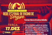 Novo Ensino Médio: SINTESE se reúne com CEE para sanar dúvidas e repassar para professoras e professores na Plenária desta terça-feira