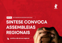 SINTESE convoca assembleias regionais; confira o dia da sua regional