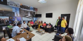 Em audiência com o SINTESE, prefeito de Riachuelo diz que Projeto de Lei para atualização do piso já está na Câmara