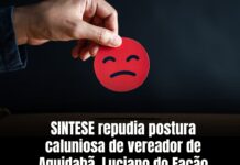 SINTESE repudia postura caluniosa de vereador de Aquidabã, Luciano do Facão