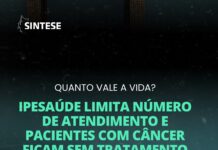 Ipesaúde limita número de atendimento e pacientes com câncer ficam sem tratamento: SINTESE solicita intervenção do MPE/SE