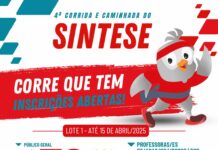Inscrições abertas para a 4º Corrida e Caminhada do SINTESE