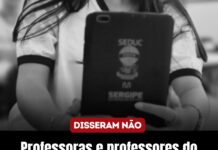Professoras e professores do João Costa fazem documento recusando tablets oferecidos pelo Governo do Estado