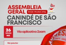 Canindé: assembleia virtual, 26/12, às 10h